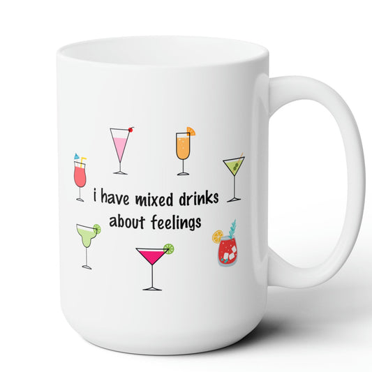 Mixed Drinks Mug 15oz