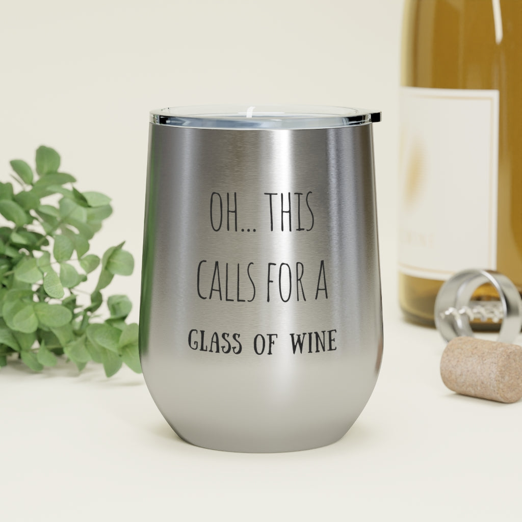 Glass of Wine Tumbler