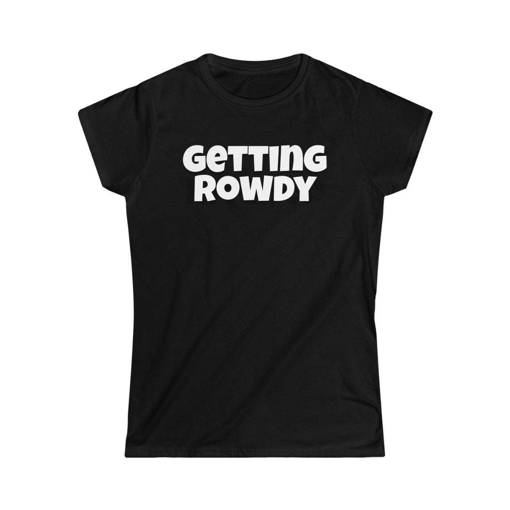 Getting Hitched Getting Rowdy Women's Bachelorette Party Tees