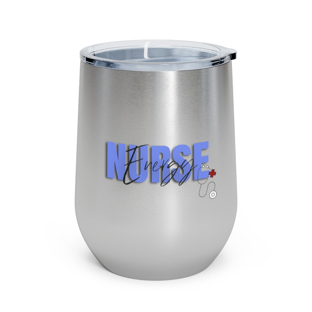 Nurse Energy 12oz Insulated Wine Tumbler
