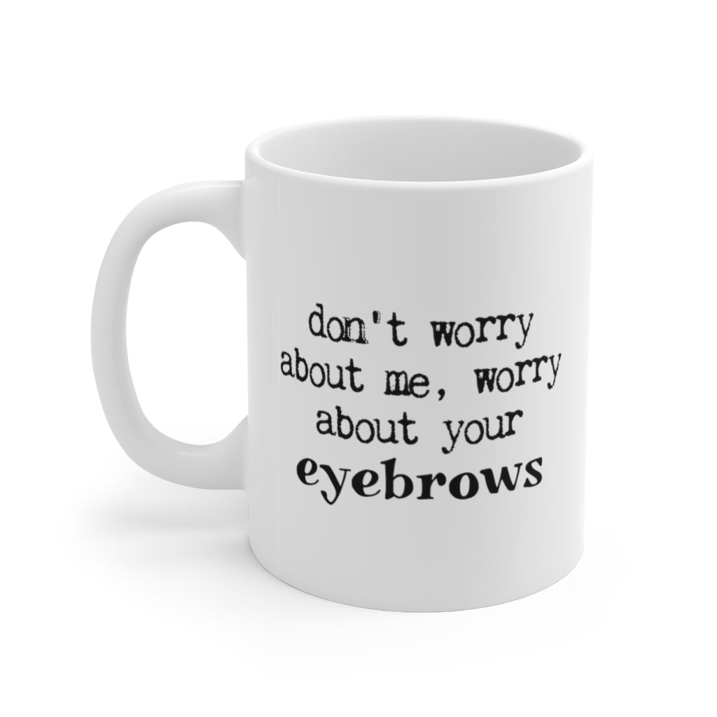 Funny Eyebrow Mug