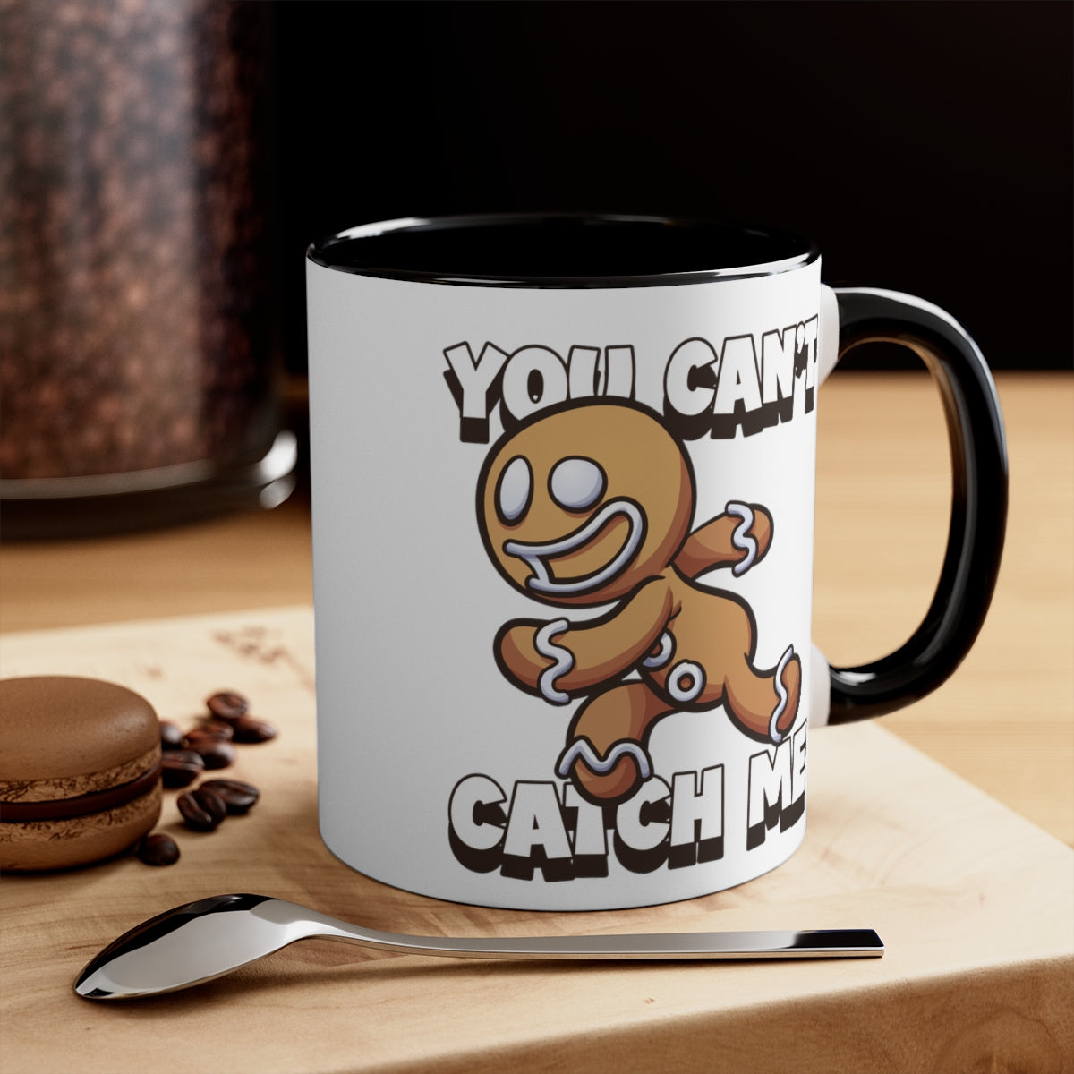 You Can't Catch Me Gingerbread Man Mug