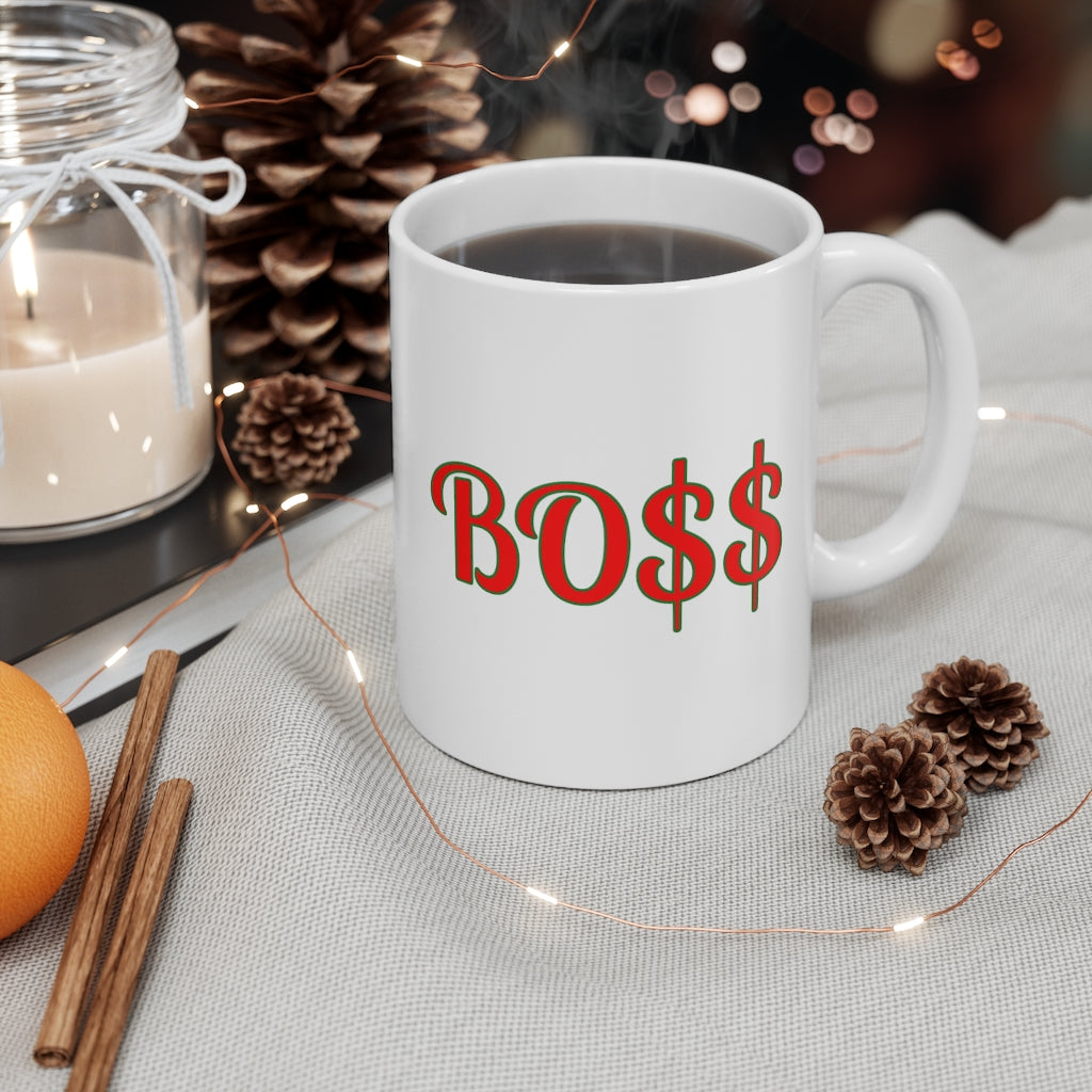 Boss Christmas Mug