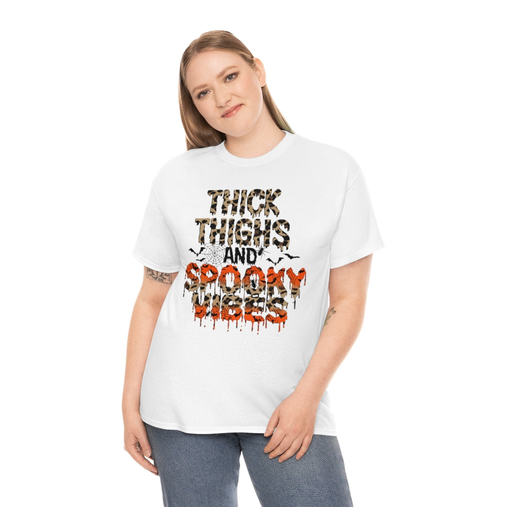 Thick Thighs and Spooky Vibes Tee