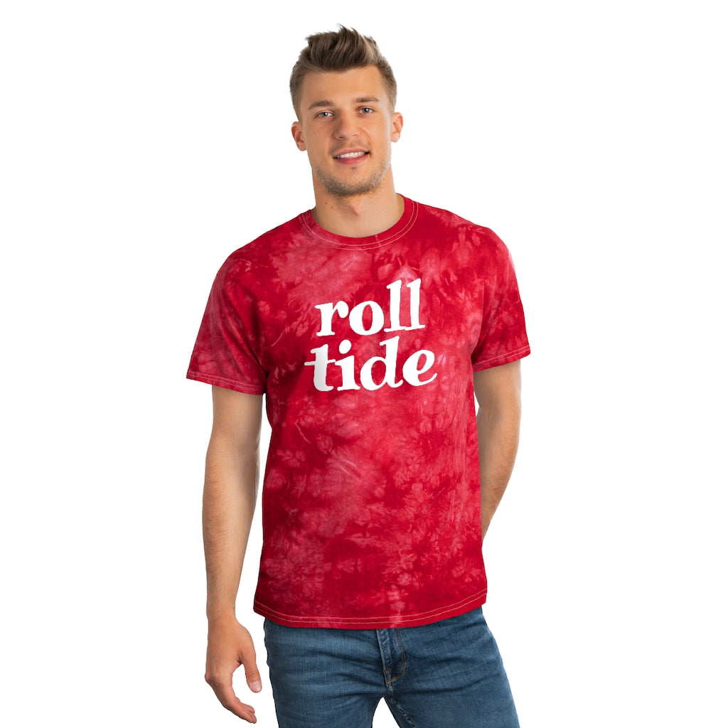 Roll Tide Red Tie-Dye Tee