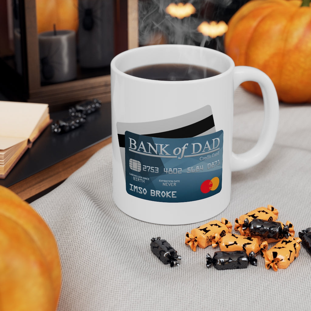 Bank of Dad Mug