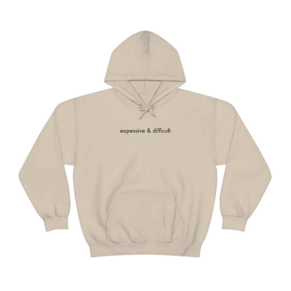 Expensive and Difficult Hooded Sweatshirt