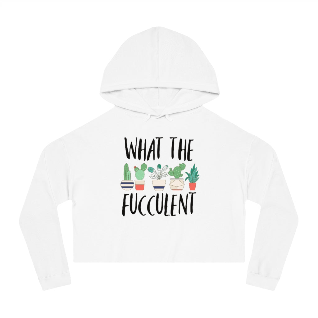 Plant Lover Cropped Hooded Sweatshirt