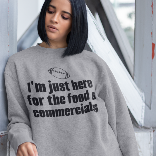 Food and Commercials Sweatshirt