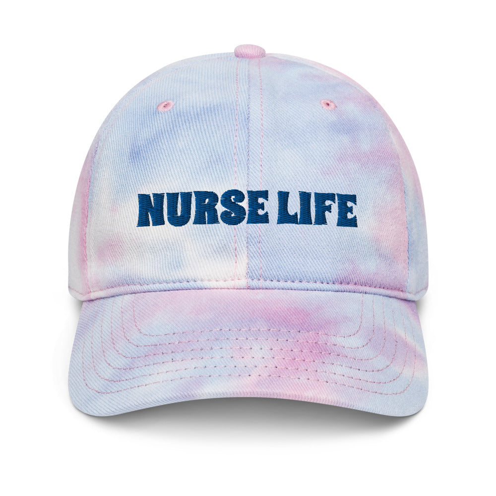 Nurse Life Tie Dye Hat