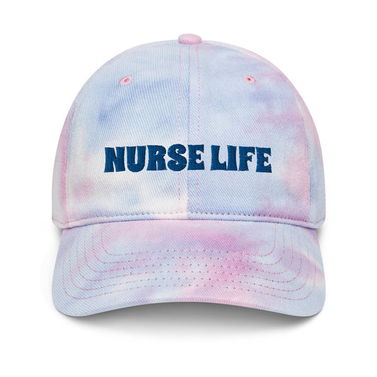 Nurse Life Tie Dye Hat