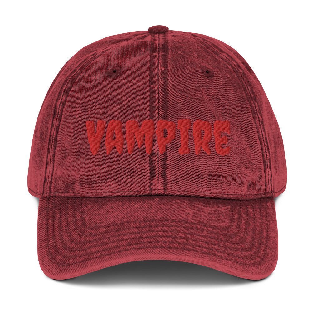Vampire Vintage Hat
